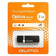 USB флеш накопитель QUMO 8GB Optiva 02 Black