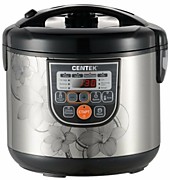 Мультиварка CENTEK CT-1498 Ceramic черный/серебристый