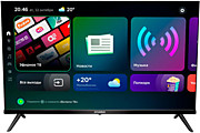 Телевизор HYUNDAI H-LED32FS5004 черный SMART TV (Салют ТВ)